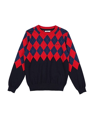 SUN 68 Πουλόβερ Ναυτικό μπλε 50% Μαλλί μερινός, 50% Βαμβάκι