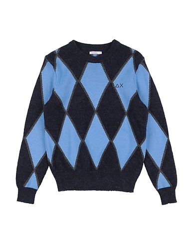 SUN 68 Jersey Azul marino 47% Lana Merina, 38% Viscosa, 10% Poliamida, 5% Cachemir