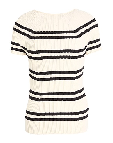 MAX&Co. Polo neck MUSETTE
 Ivory 60% Cotton, 40% Viscose