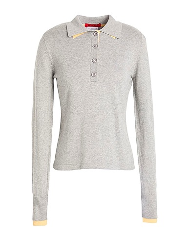 MAX&Co. Jumper PESCARA
 Light grey 95% Cotton, 5% Cashmere