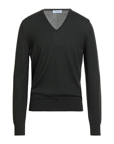 GRAN SASSO Pullover Militärgrün 100% Schurwolle