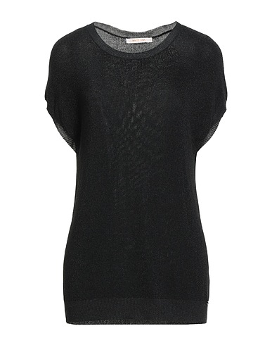 WHITE WISE Pullover Nero 65% Viscosa, 35% Nylon