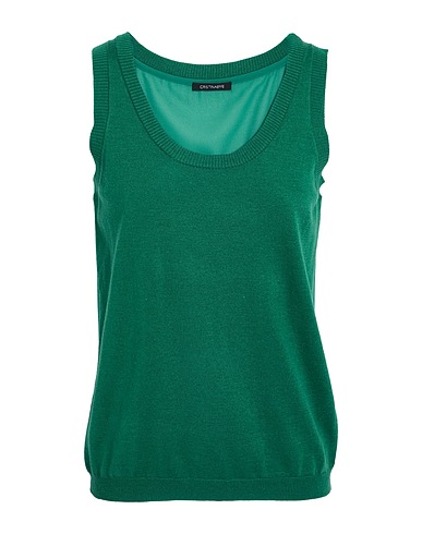 CRISTINAEFFE Sleeveless jumper 54% Polyester, 20% Acrylic, 20% Nylon, 6% Wool