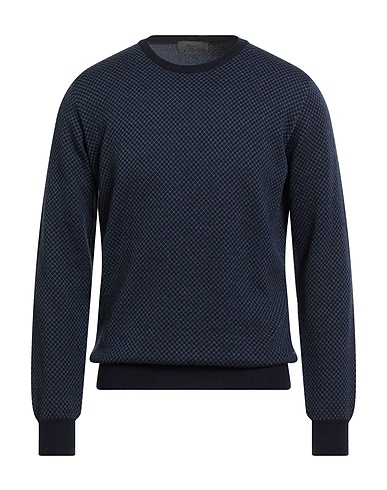 FERRANTE Πουλόβερ Σκούρο μπλε της νύχτας 100% Μαλλί μερινός