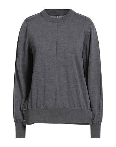LIVIANA CONTI Jumper Grey 100% Virgin Wool