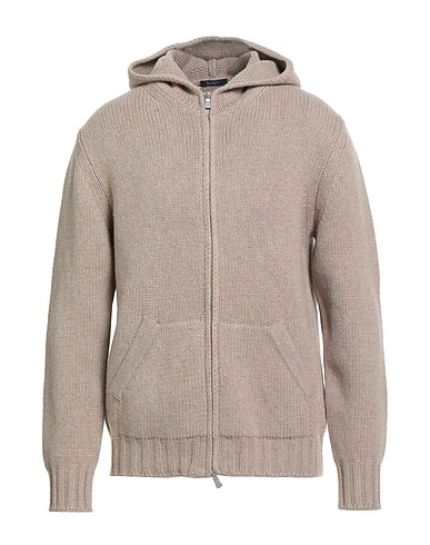04651/A TRIP IN A BAG Cardigan Beige 100% Cashmere