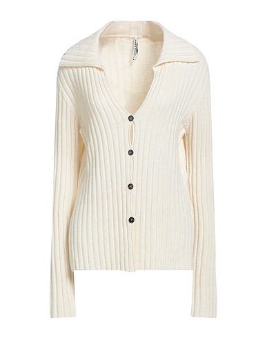LIVIANA CONTI Cardigan Off white 50% Cashmere, 50% Polyamide