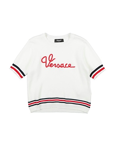 VERSACE YOUNG Jumper 100% Cotton, Wool, Acrylic, Polyester