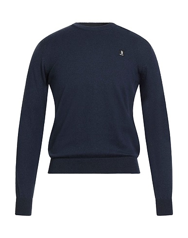 REFRIGIWEAR Jumper Navy blue 70% Cotton, 30% Wool