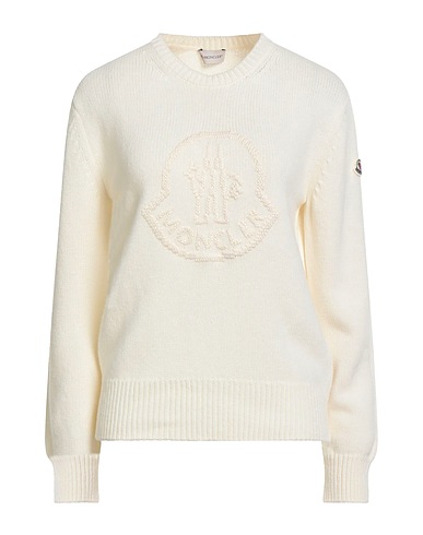 MONCLER Jumper Cream 70% Virgin Wool, 30% Cashmere