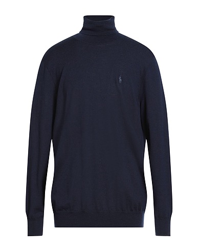 POLO RALPH LAUREN Turtleneck Navy 100% Wool