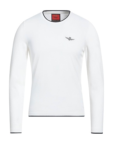 AERONAUTICA MILITARE Jumper White 100% Cotton
