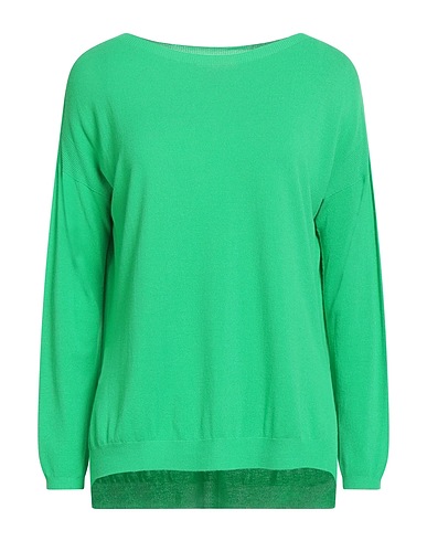 KONTATTO Jumper Green 88% Viscose, 12% PBT - Polybutylene terephthalate