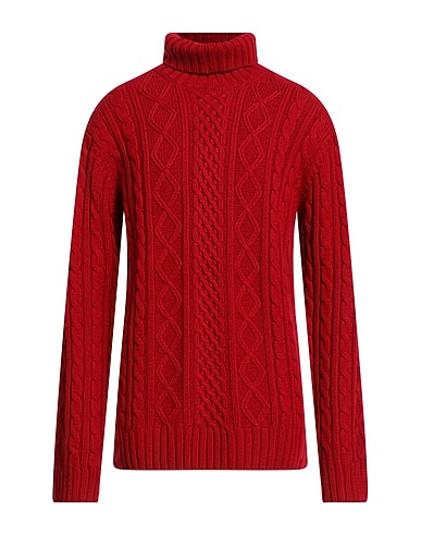 GANT Cuello alto Rojo 55% Lana, 45% Algodón
