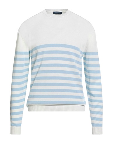 DANIELE FIESOLI Jumper Sky blue 100% Cotton