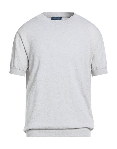 DANIELE FIESOLI Jumper Light grey 74% Organic cotton, 26% Polyamide