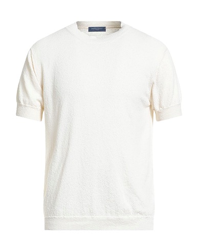 DANIELE FIESOLI Pullover Avorio 74% Cotone organico, 26% Poliammide