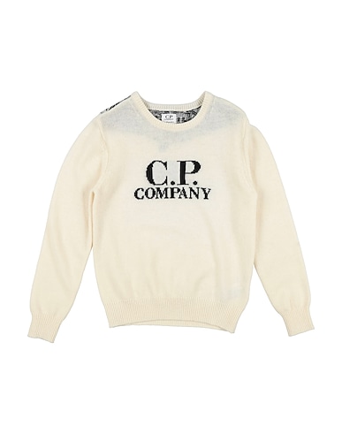 C.P. COMPANY UNDERSIXTEEN Jumper Ivory 80% Wool, 20% Polyamide