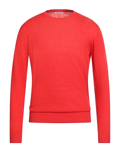 KANGRA Jumper Tomato red 68% Linen, 32% Cotton