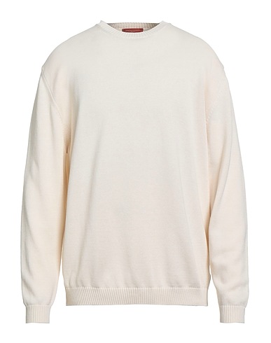 DANIELE FIESOLI Sweater Ivory 100% Cotton