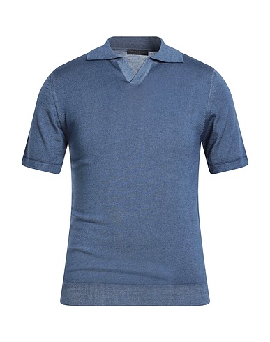 DANIELE FIESOLI Jumper Slate blue 100% Merino Wool