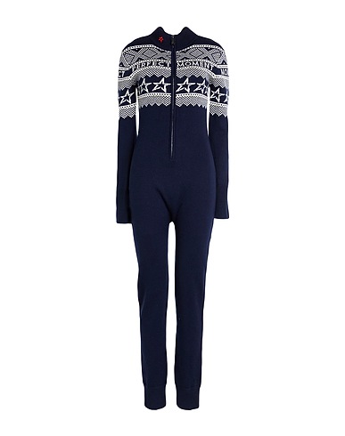 PERFECT MOMENT Jumpsuits and Dungarees Midnight blue 100% Merino Wool