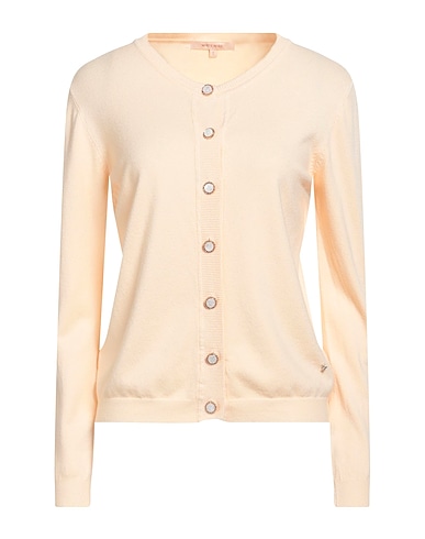 WHITE WISE Cardigan Avorio 51% Viscosa, 28% Poliestere, 21% Elastan