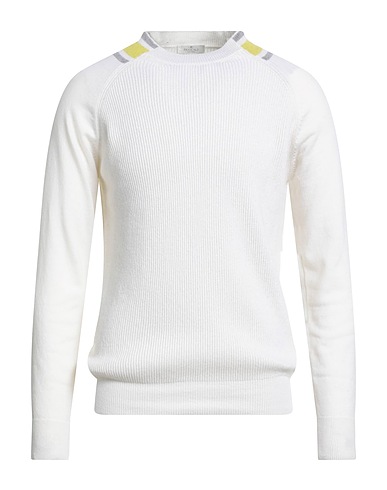 PANICALE Jumper Ivory 70% Wool, 20% Silk, 10% Cashmere