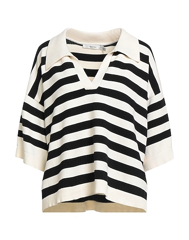 GESTUZ Jumper Black 55% Viscose, 24% Polyamide, 21% Polyester