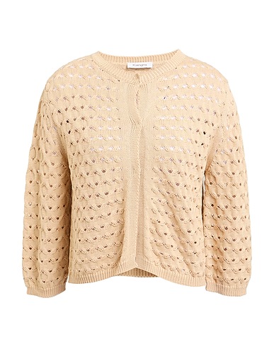 KANGRA Cardigan Beige 100% Cotton