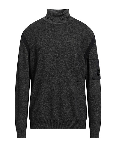 C.P. COMPANY Pullover mit Zipper  Militärgrün 67% Polyamid, 32% Wolle, 1% Andere Fasern
