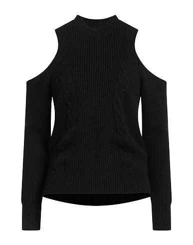 HAVEONE Jumper Black 50% Viscose, 27% Polyester, 23% Polyamide