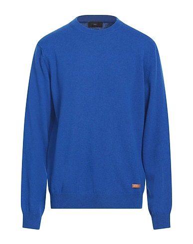 LIU •JO MAN Pullover Bleu 100% Laine