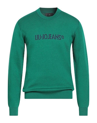 LIU •JO MAN Sweater 41% Cotton, 28% Polyester, 13% Polyamide, 13% Acrylic, 5% Wool