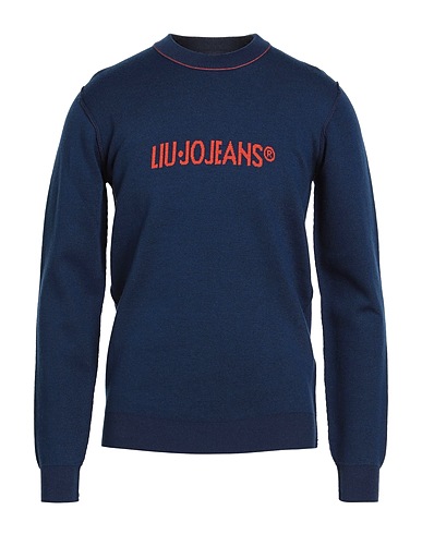 LIU •JO MAN Jumper 41% Cotton, 28% Polyester, 13% Polyamide, 13% Acrylic, 5% Wool
