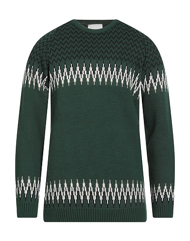 GROOWE Jumper Dark green 70% Modal, 30% Wool