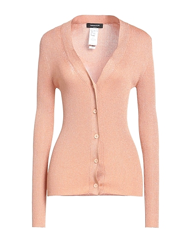 FABIANA FILIPPI Cardigan Copper 80% Viscose, 20% Metallic fiber