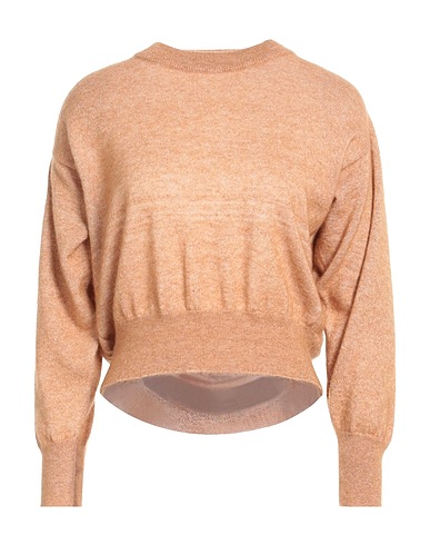 FABIANA FILIPPI Pullover Kamel 50% Alpakawolle, 50% Baumwolle, Viskose, Seide