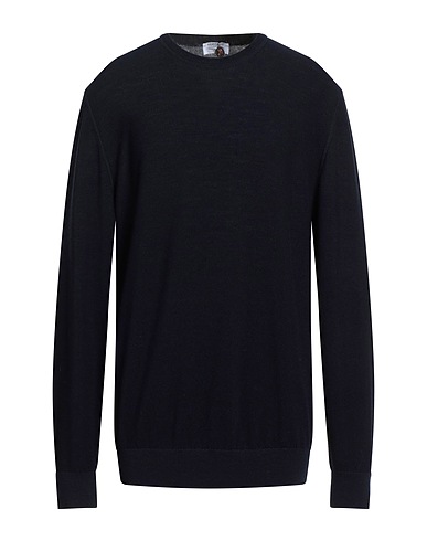 HERITAGE Jumper Midnight blue 100% Virgin Wool