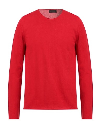 LUCQUES Sweater Red 100% Cotton