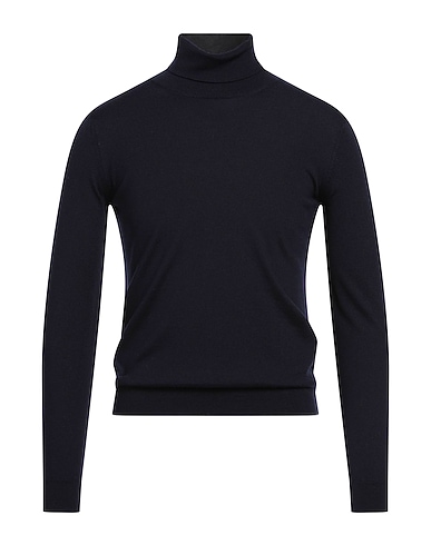 SEVENTY VENEZIA Turtleneck Midnight blue 100% Virgin Wool