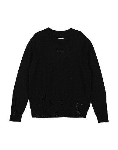 MM6 MAISON MARGIELA Sweater Black 50% Wool, 30% Nylon, 20% Acrylic