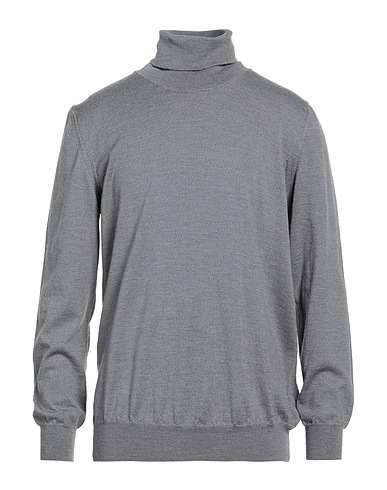 PARRAMATTA Polo neck Grey 100% Virgin Wool
