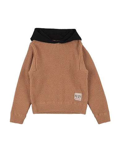 N°21 Sweater Camel 80% Wool, 20% Nylon