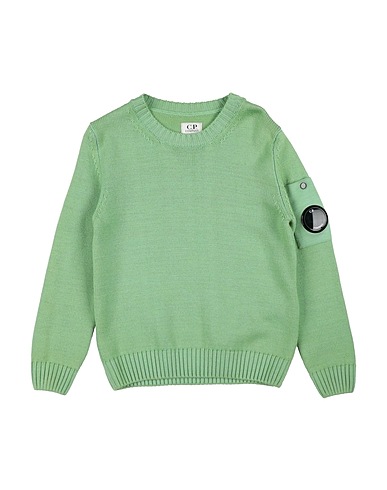 C.P. COMPANY UNDERSIXTEEN Pullover Verde chiaro 100% Lana