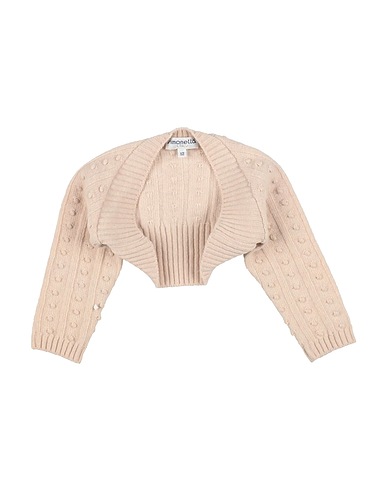 SIMONETTA TINY Shrug Beige 100% Virgin Wool