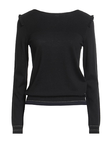 ARMANI JEANS Jumper Black 31% Polyamide, 25% Virgin Wool, 24% Viscose, 20% Polyester