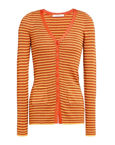 MALÌPARMI Cardigan Ruggine 87% Viscosa, 13% Lurex®