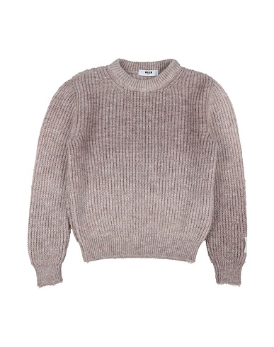 MSGM Jumper KIDS Beige 32% Polyamide, 30% Polyacrylic, 28% Alpaca wool, 10% Wool