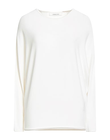LIVIANA CONTI Sweater BIANCO 65% Viscose, 35% Polyamide